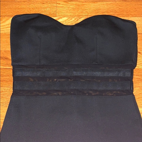 NWOT Wow Couture strapless dress - Picture 8 of 8